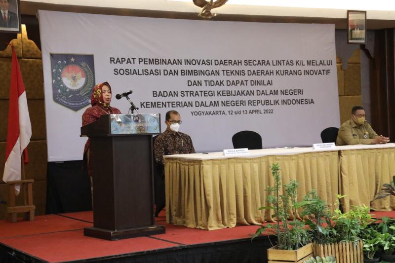 Kemendagri Gelar Sosialisasi dan Bimbingan Teknis Peningkatan Inovasi Daerah di Yogyakarta