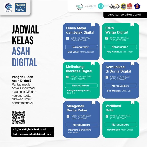 Gandeng Saka Millenial Jawa Tengah, Kemenkominfo Bersama Meta dan GNLD Siberkreasi Gelar Kelas Asah Digital