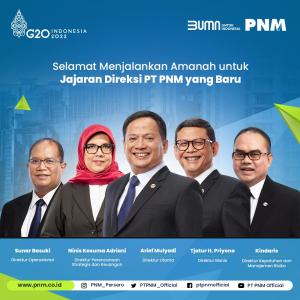PNM Resmi Miliki Susunan Komisaris dan Direksi Baru, Arief Mulyani Kembali Jadi Dirut