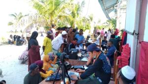 Jemput Bola Dukcapil Jangkau Pulau Kera di Kupang
