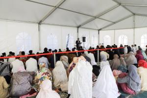 Warga Indonesia Laksanakan Sholat Idul Fitri 1443 Hijriyah di KBRI Moskow