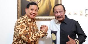 Kunjungi Eks Atasannya, Prabowo Didoakan Jadi Presiden RI