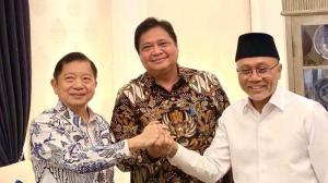 Koalisi Indonesia Bersatu Golkar-PAN-PPP Penuhi Ambang Batas Pencalonan Presiden