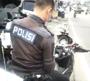 Polisi Gadungan Dibekuk Satlantas Polres Bogor di Gadog