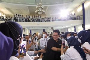 Halalbihalal PNM "Ketupat Lebaran di Majalengka" bersama Erick Thohir