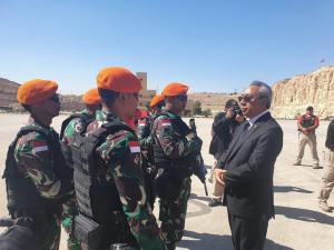 Dubes RI Amman Hadiri Penutupan Pelatihan Aircraf Assault Course for Special Force di KASOTC Yordania