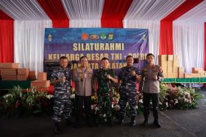 Kodim 0504/JS Gandeng Polres Metro Jaksel Gelar Acara Silaturahmi Perkuat Sinergitas dan Soliditas TNI-POLRI