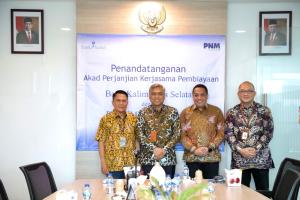 Dukung Penguatan UMKM Seluruh Indonesia, PNM VC Lakukan Penandatangan Kerjasama dengan Bank Kalsel
