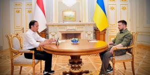 Di Hadapan Jokowi, Presiden Ukraina: Dampak Blokade Rusia Picu Kelangkaan Pangan