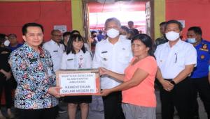Mendagri Beri Bantuan Korban Longsor Bawah Laut di Kabupaten Minahasa Selatan Sulawesi Utara