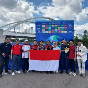 Perjuangan Tim Triathlon Indonesia di Kazakhstan