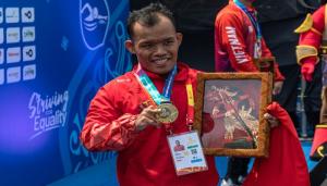  Aris Wibawa Persembahkan Emas Pertama Tim Pararenang Indonesia