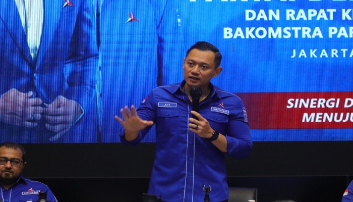 Ketua Umum Agus Yudhoyono Pimpin Langsung Pendaftaran Partai Demokrat ke KPU RI