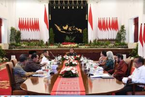 Presiden Jokowi Bahas Krisis Global Bersama Para Pimpinan Lembaga Negara