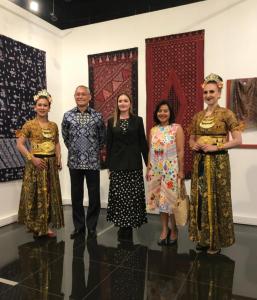 Meriahkan Peringatan HUT RI ke-77, Batik Indonesia Dipamerkan di Kota Moskow