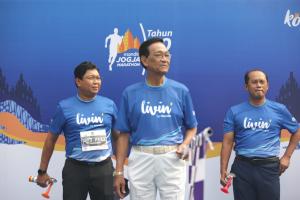 Juara! Atjong Tio Raih Catatan Waktu Tercepat di Mandiri Jogja Marathon 2022
