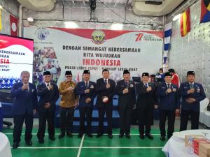Memperingati HUT ke-36, PPAL Selenggarakan Upacara Detik-detik Proklamasi Kemerdekaan RI Tahun 2022 di KRI Semarang-594