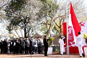 Upacara memperingati HUT RI ke 77 di Pretoria, Afrika Selatan