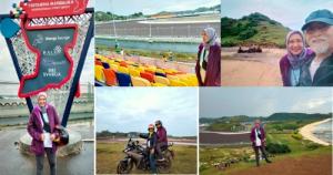 Bermotor Melintasi 3 Pulau Demi Mendukung Perhelatan MotoGP Indonesia di Mandalika Lombok, NTB