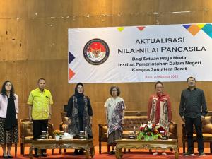 BPIP Mentapkan Nilai-Nilai Pancasila Bagi Satuan Praja Muda IPDN Kampus Sumatera Barat