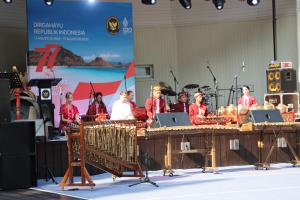 Konser Budaya & Musik HUT ke-77 Kemerdekaan RI Menggoyang Taman Hermitage Moskow