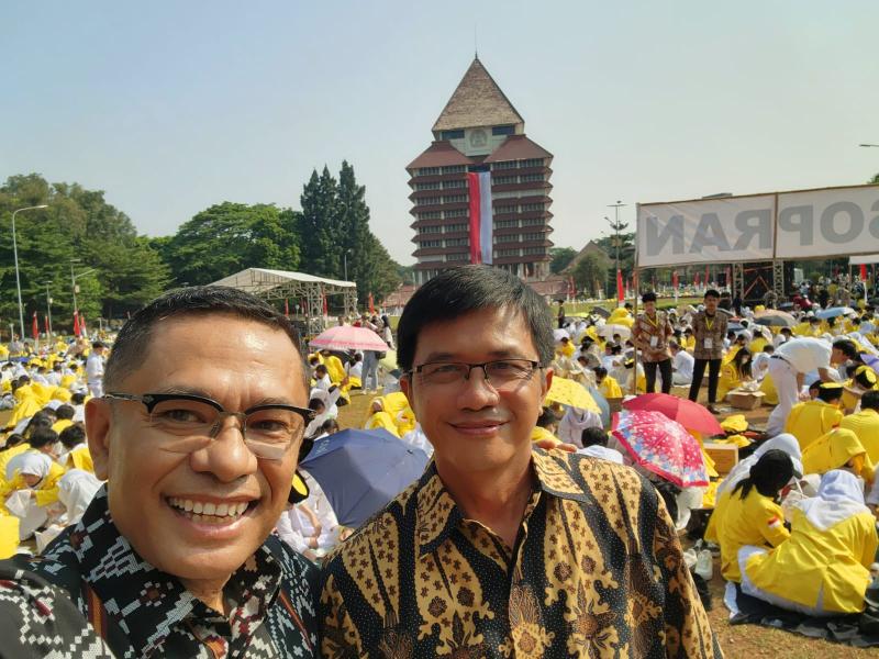 Acara Puncak PKKMB UI 2022 Catat Dua Rekor Dunia