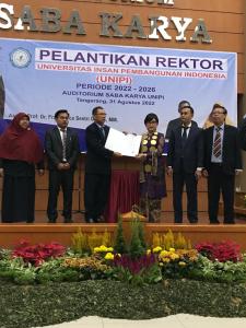 Sekjen LPER Jadi Rektor Universitas Insan Pembangunan Indonesia