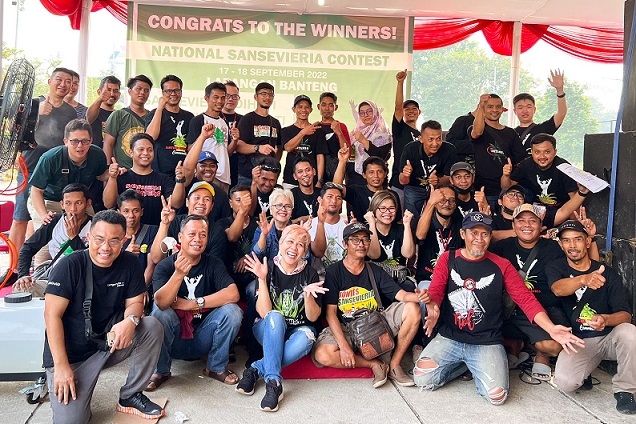 Setelah Tiga Tahun Vakum, Banteng Sansevieria Community Kembali Gelar Kontes Nasional Sansevieria