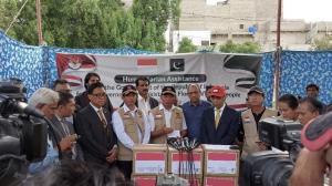 Bantuan Kemanusiaan dari Indonesia Tiba di Pakistan