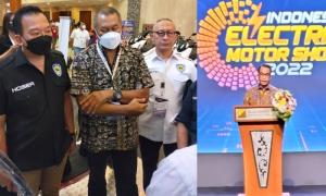 Komjen Pol Nanan Sukarna Hadiri Pameran Indonesia Electric Motor Show di Senayan