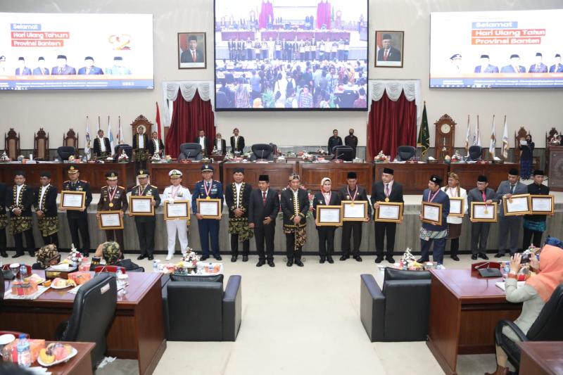 HUT Provinsi Banten: Sekjen Kemendagri Ingatkan Spirit Otonomi Daerah dalam Bingkai NKRI