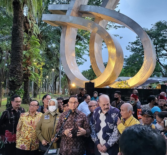 Anies Relokasi Monumen 66, Fahira Idris: Terima Kasih Tetap Abadikan Perjuangan Generasi Terdahulu