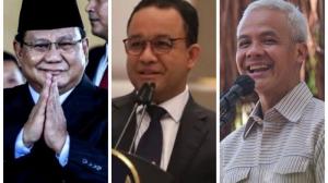 SMRC: Ganjar Terus Menguat, Prabowo Belum Pulih dan Anies Stagnan