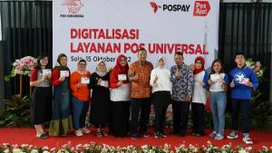 Pos Indonesia Launching Digitalisasi Layanan Pos Universal