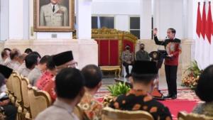 Presiden Jokowi Ingatkan Jajaran Polri untuk Memiliki Kepekaan terhadap Situasi Krisis