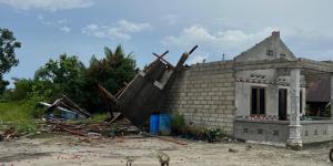 Tiga Rumah di Kabupaten Bangka Rusak Berat Akibat Angin Kencang