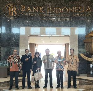 Pertemuan Rektor Universitas Insan Pembangunan Indonesia, DPRD Banten dan Kepala Perwakilan BI Wilayah Banten