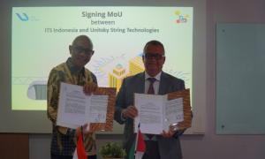 Lakukan Transfer Teknologi Sistem Transportasi, Unitsky String Technologies Teken MoU dengan ITS Indonesia