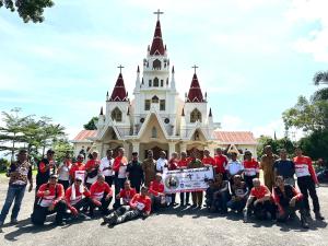 Di Kota Reinha, Para Lengend Riders Kunjungi Istana Raja Larantuka