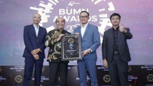 Pos Indonesia Raih Dua Penghargaan di Ajang BUMN Award 2022