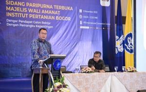 Kembali Terpilih Sebagai Rektor, Prof Arif Satria: IPB University Harus Berkontribusi Atasi Krisis Pangan