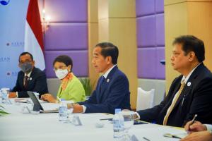 Presiden Jokowi Sampaikan Beberapa Hal ke Asian Development Bank Terkait Dukungan bagi Keketuaan Indonesia pada ASEAN 2023