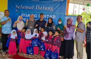 Bantu Anak Nasabah, PNM Pekanbaru Resmikan Ruang Pintar "Pelangi Kids"