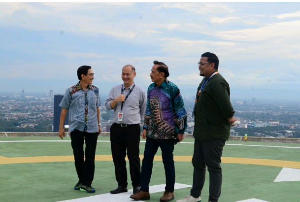 CSE Aviation Dipercaya Alfa Group Bangun Helipad dan Siap Beroperasi