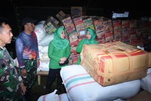 Persit Cabang BS Kopassus Peduli Terhadap Korban Gempa Cianjur