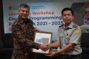 FAO dan Indonesia Tegaskan Kembali Kerja Sama yang Lebih Kuat untuk 4 tahun ke depan