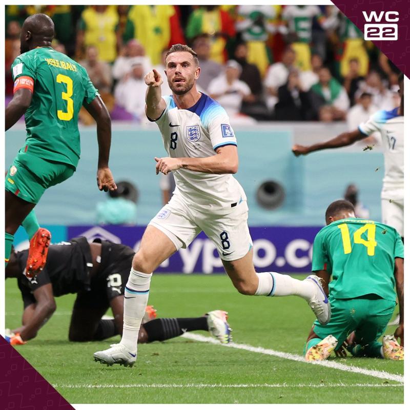 Gol Ke-12 Inggris Tumbangkan Senegal, Kane Lampaui Rekor Gary Lineker