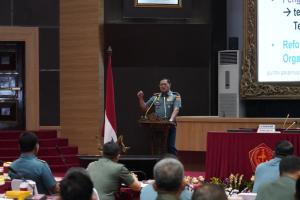 Awali Kepemimpinannya, Panglima TNI Laksanakan Entry Briefing