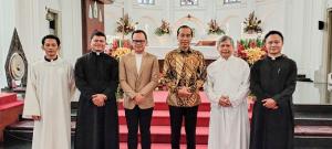 Kunjungi Gereja Termasuk Katedral Bogor, Presiden Jokowi Beri Kado Istimewa