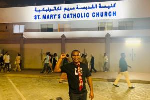 Warga Indonesia Ungkap Kemeriahan Misa Natal di St Mary`s Catholic Church Dubai, Uni Emirat Arab
